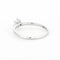 Bague 60 Solitaire - Bague en or blanc 18k et diamant 0,50 ct 58 Facettes LP371/10
