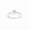 Bague 60 Solitaire - Bague en or blanc 18k et diamant 0,50 ct 58 Facettes LP371/10