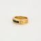 Bague 53 Alliance éternité - Bague en or jaune 750 sertie de saphirs 58 Facettes LP622/15