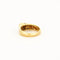 Bague 54 Bague chevalière solitaire en or jaune 18 carats et diamants 58 Facettes LP621/12