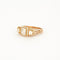 Bague 54 Bague Royale - Bague en or rose et diamants 58 Facettes LP410/12