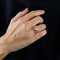 Bague 61 Bague en or jaune 18 carats avec diamant 1 ct 58 Facettes LP456/10