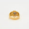 Bague 61 Bague en or jaune 18 carats avec diamant 1 ct 58 Facettes LP456/10
