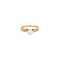 Bague 50 Bague solitaire en or jaune 18 carats et diamants 58 Facettes LP373/13