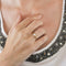 Bague 50 Bague solitaire en or jaune 18 carats et diamants 58 Facettes LP373/13