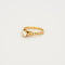 Bague 50 Bague solitaire en or jaune 18 carats et diamants 58 Facettes LP373/13