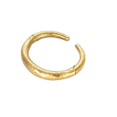 Bracelet Lalaounis - Bracelet jonc martelé en or jaune 750 58 Facettes LP416/2