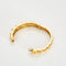 Bracelet Bracelet tank en or jaune 750 serti de diamants 58 Facettes LP467/9