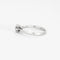 Bague 50 Bague solitaire en or blanc 750 avec diamant 0,55 ct 58 Facettes LP435/10