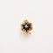 Boucles d'oreilles Boucles d’oreilles en or jaune avec diamants et saphirs 58 Facettes LP532/16