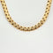 Collier Collier maille palmier en or jaune 750 serti de diamants 58 Facettes LP466/9