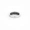 Bague 53.5 Bague jonc bande pavée en or blanc et diamants 58 Facettes LP476/10