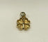 Pendentif Pendentif trèfle à 4 cœurs en or jaune et or blanc 58 Facettes LP234/3