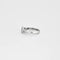 Bague 49 Bague solitaire en or blanc 18 carats et diamants 58 Facettes LP595/10