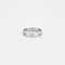 Bague 56 Alliance en or blanc 18 carats et diamants 58 Facettes LP368/10