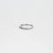 Bague 47 Alliance en or blanc 750 sertie de diamants 58 Facettes LP596/10