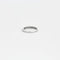 Bague 47 Alliance en or blanc 750 sertie de diamants 58 Facettes LP596/10