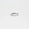 Bague 47 Alliance en or blanc 750 sertie de diamants 58 Facettes LP596/10