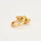 Bague 55 Bague félin en or jaune avec diamants 58 Facettes LP462/13