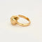 Bague 55 Bague félin en or jaune avec diamants 58 Facettes LP462/13