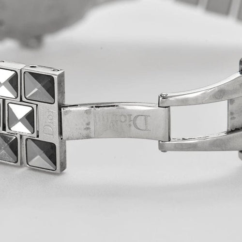 Montre Dior Christal - Montre femme en acier avec diamants 58 Facettes LP001/X