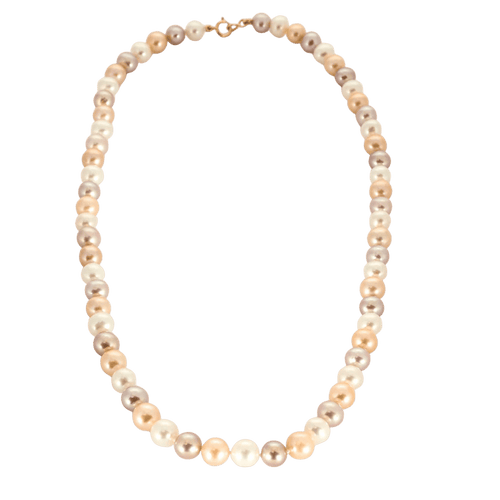 Collier Collier en or jaune 750 avec perles de culture 58 Facettes PCT744811