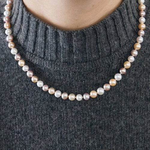 Collier Collier en or jaune 750 avec perles de culture 58 Facettes PCT744811