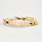 Bracelet Bracelet en or jaune 750 avec perles baroques 58 Facettes LP935/BET