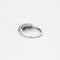 Bague 55 Bague anneau en or blanc 750 sertie de saphirs et diamants 58 Facettes LP970/13