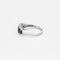 Bague 55 Bague anneau en or blanc 750 sertie de saphirs et diamants 58 Facettes LP970/13