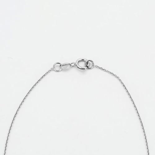 Collier Collier - Pendentif rectangulaire en or blanc avec améthyste et diamants 58 Facettes LP981/16
