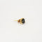 Boucles d'oreilles Boucles d'oreilles puces en or jaune 750 avec saphirs cœur 58 Facettes LP971/15