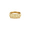 Bague 52.5 Bague jonc en or jaune 18 carats et diamants 58 Facettes LP979/11
