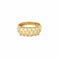 Bague 52 Bague jonc en or jaune 18K sertie de diamants 58 Facettes LP961/13