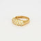 Bague 52 Bague jonc en or jaune 18K sertie de diamants 58 Facettes LP961/13