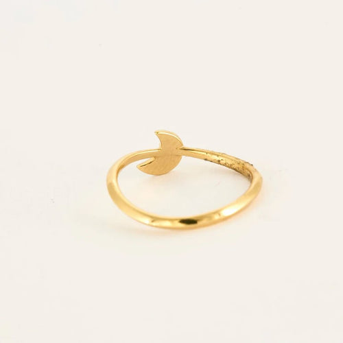 Bague 50 Pomellato/Dodo Lune - Bague en or jaune et blanc avec diamants 58 Facettes LP1031/12