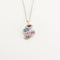 Collier Tutti Frutti - Collier en or blanc avec saphirs et diamants 58 Facettes LP1052/16