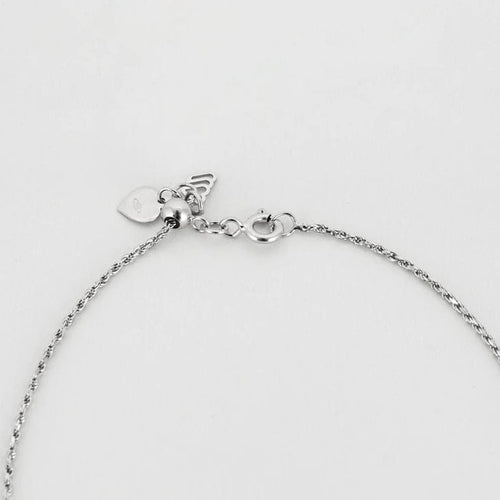 Collier Collier Cœur d’Amour - Collier en or blanc 750 et diamant 58 Facettes LP1122/16