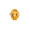 Bague 53 Bague en or jaune 18 carats avec citrine ovale 8,1 ct 58 Facettes LP1084/14