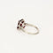 Bague 55.5 Solitaire - Bague en platine 950 sertie d’une rubellite 58 Facettes LP1083/15
