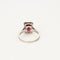 Bague 55.5 Solitaire - Bague en platine 950 sertie d’une rubellite 58 Facettes LP1083/15
