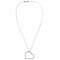 Collier Collier D'Amour - Collier en or blanc et diamants 58 Facettes LP1117/16