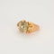 Bague 57 Bague tank Art déco en or jaune 18 carats et diamants 58 Facettes LP1078/13
