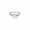 Bague 49 Art déco - Bague solitaire en or blanc 750 sertie de diamants 58 Facettes LP1121/13