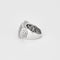 Bague 50 Bague Tank en or blanc 750 sertie de diamants 58 Facettes LP1075/13