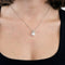 Collier Collier - Pendentif en or blanc avec perle de culture et diamants 58 Facettes LP912/BET