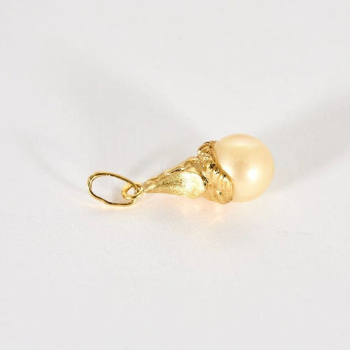 Pendentif Pendentif en or jaune 18 carats et perle de culture 58 Facettes LP1277/BET