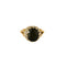 Bague 55 Bague fleur en or jaune 750 et or blanc, saphir et diamants 58 Facettes LP1172/11