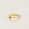 Bague 56.5 Bague d’union en or jaune 18K et 3 diamants 58 Facettes LP1348/11