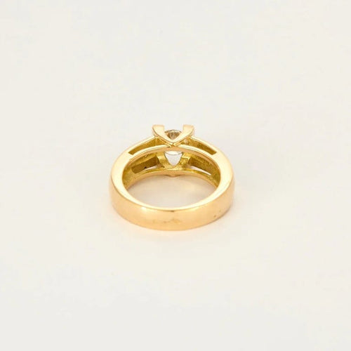 Bague 53 Bague solitaire en or jaune 18 carats et diamants 0,88 ct 58 Facettes LP1016-LP1043